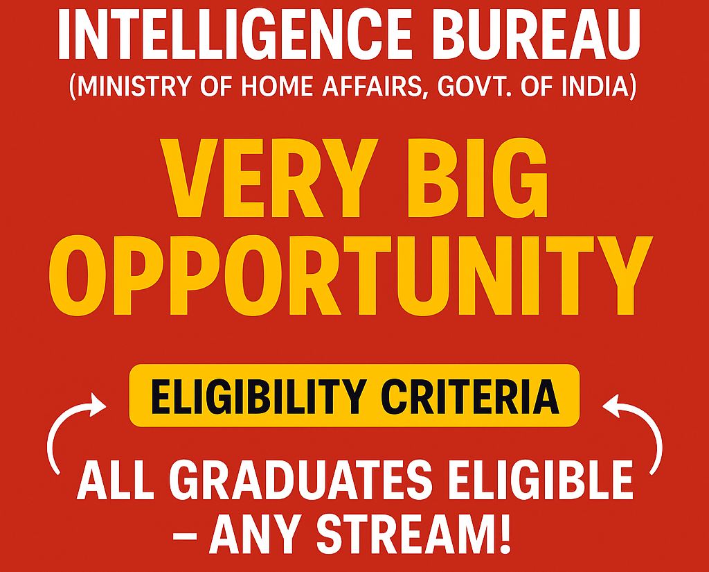 IB Bharti 2025
